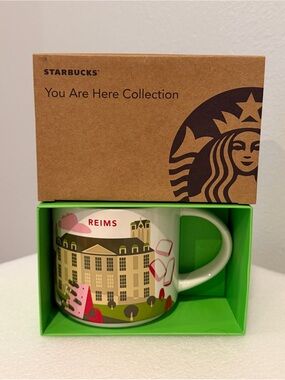 Starbucks Reims You Are Here YAH Mug France NIB